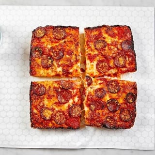 Pepperoni Sicilian Pie